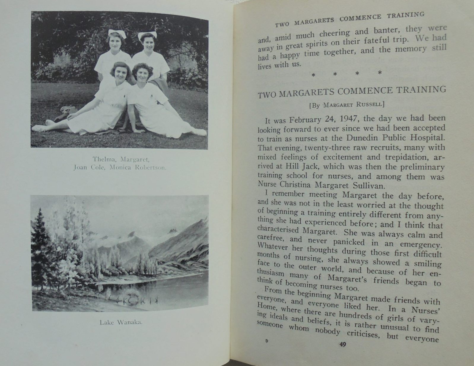 Margaret A Daughter of the Manse A Memoir of Christina Margaret Sullivan. February 1929 - April 1948.