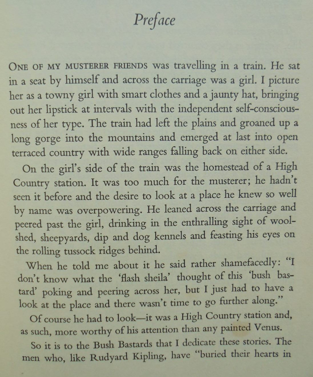 The Tall Tussock. Stories of the High Country. By David McLeod (1960)