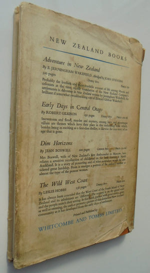 The Tall Tussock. Stories of the High Country. By David McLeod (1960)