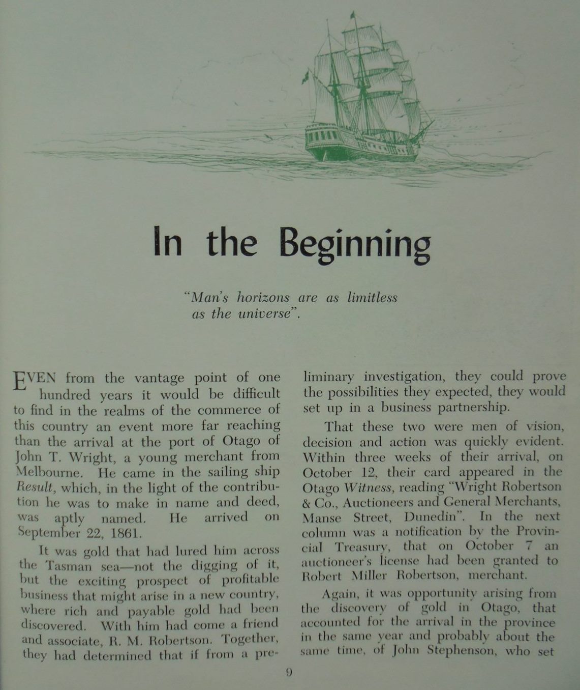 A CENTURY'S CHALLENGE. J. C. Wright Stephenson & Co. SIGNED by J.C Irving Scarce signed copy