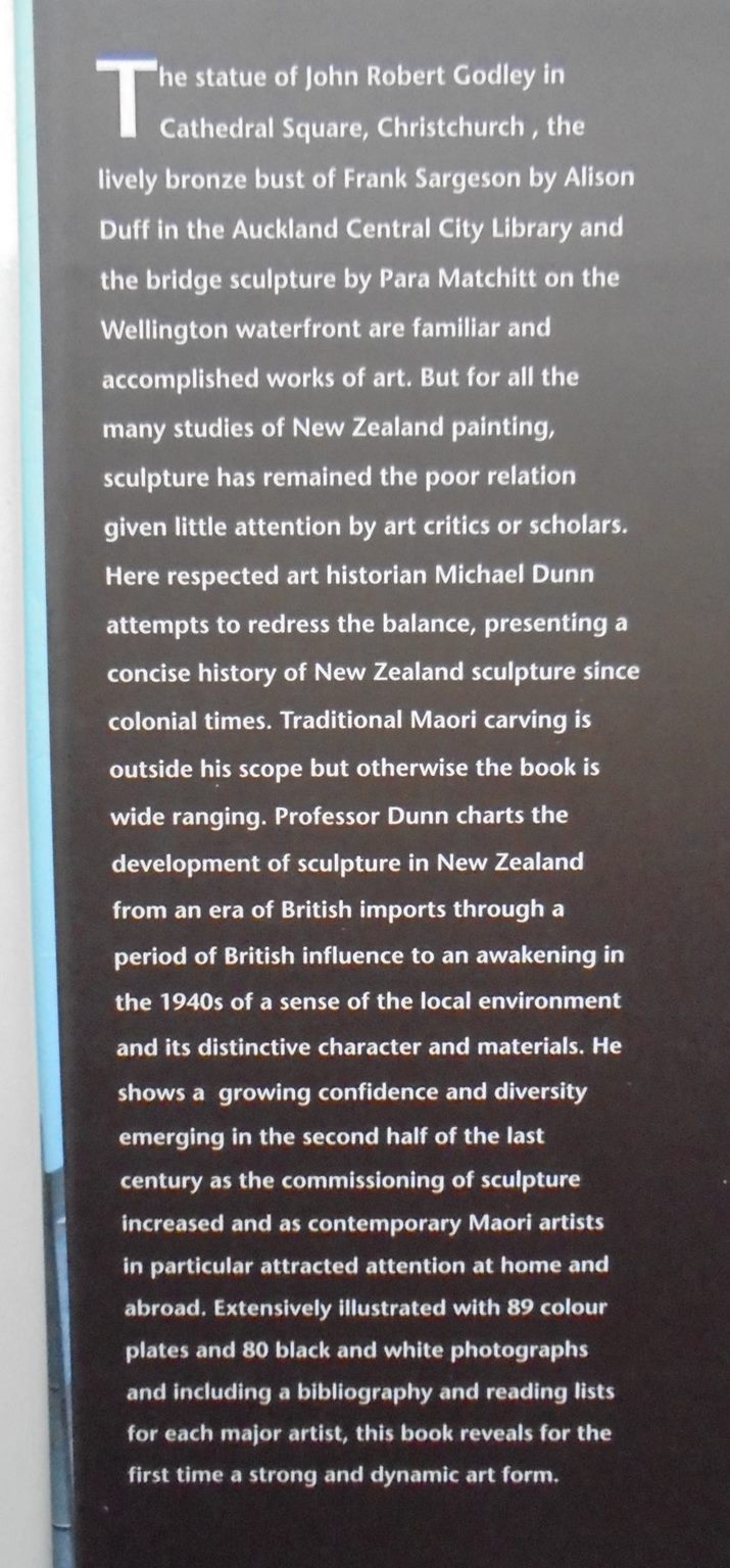 New Zealand Sculpture from 1860 to 2003.