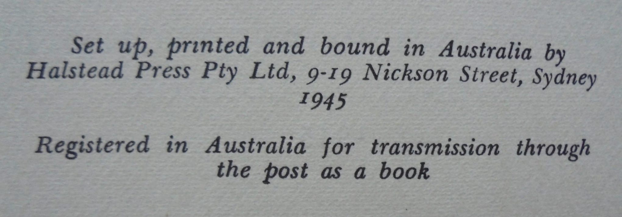 Free and Easy Land. By Frank Clune (1945) Hardback