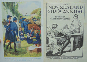 The New Zealand Girl's Annual.  Antique, circa 1928