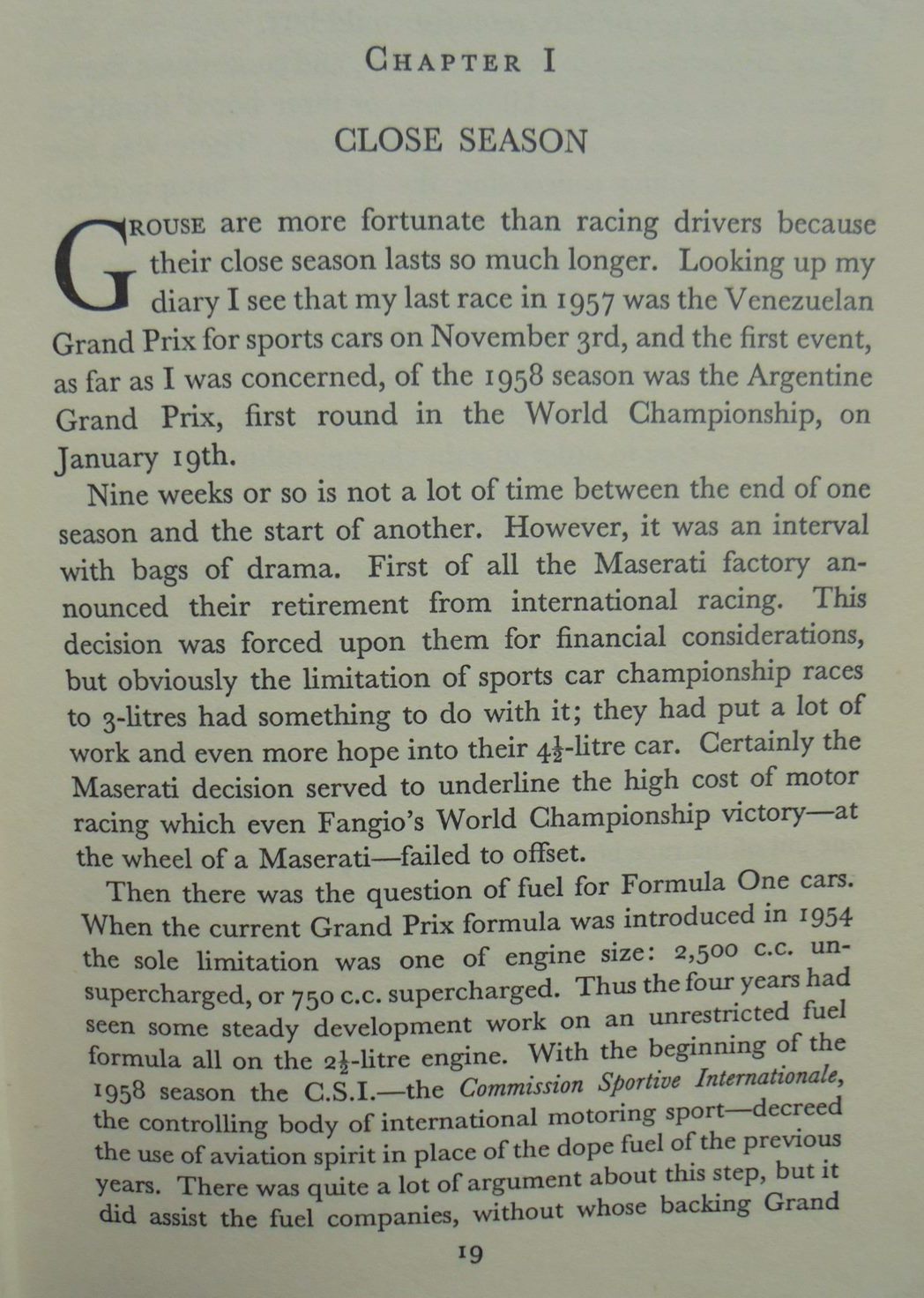 CHAMPION YEAR: My Battle for the Driver's World Title by Mike Hawthorn