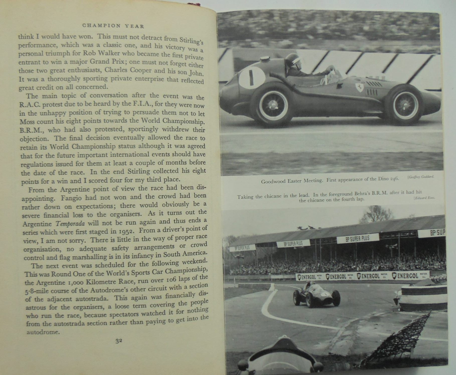 CHAMPION YEAR: My Battle for the Driver's World Title by Mike Hawthorn