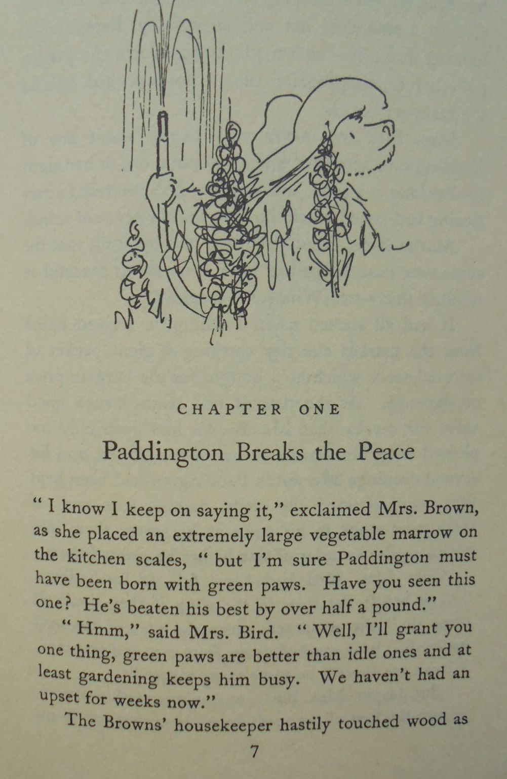 Paddington at Large. by Michael Bond. 1970s vintage hardback.