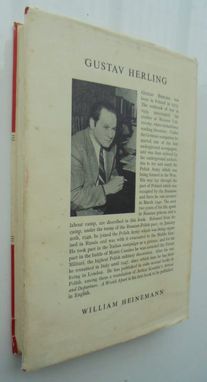 A World Apart. Journal of a Gulag Survivor. First Edition.