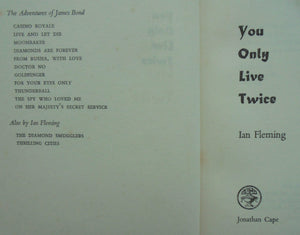 You Only Live Twice. FIRST EDITION