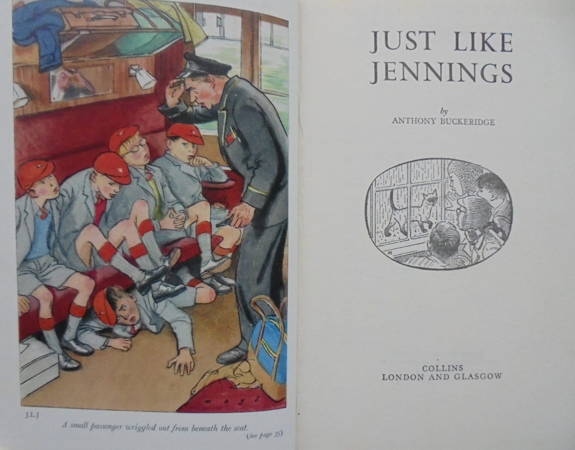 Just Like Jennings by Anthony Buckeridge. 1961, FIRST EDITION.