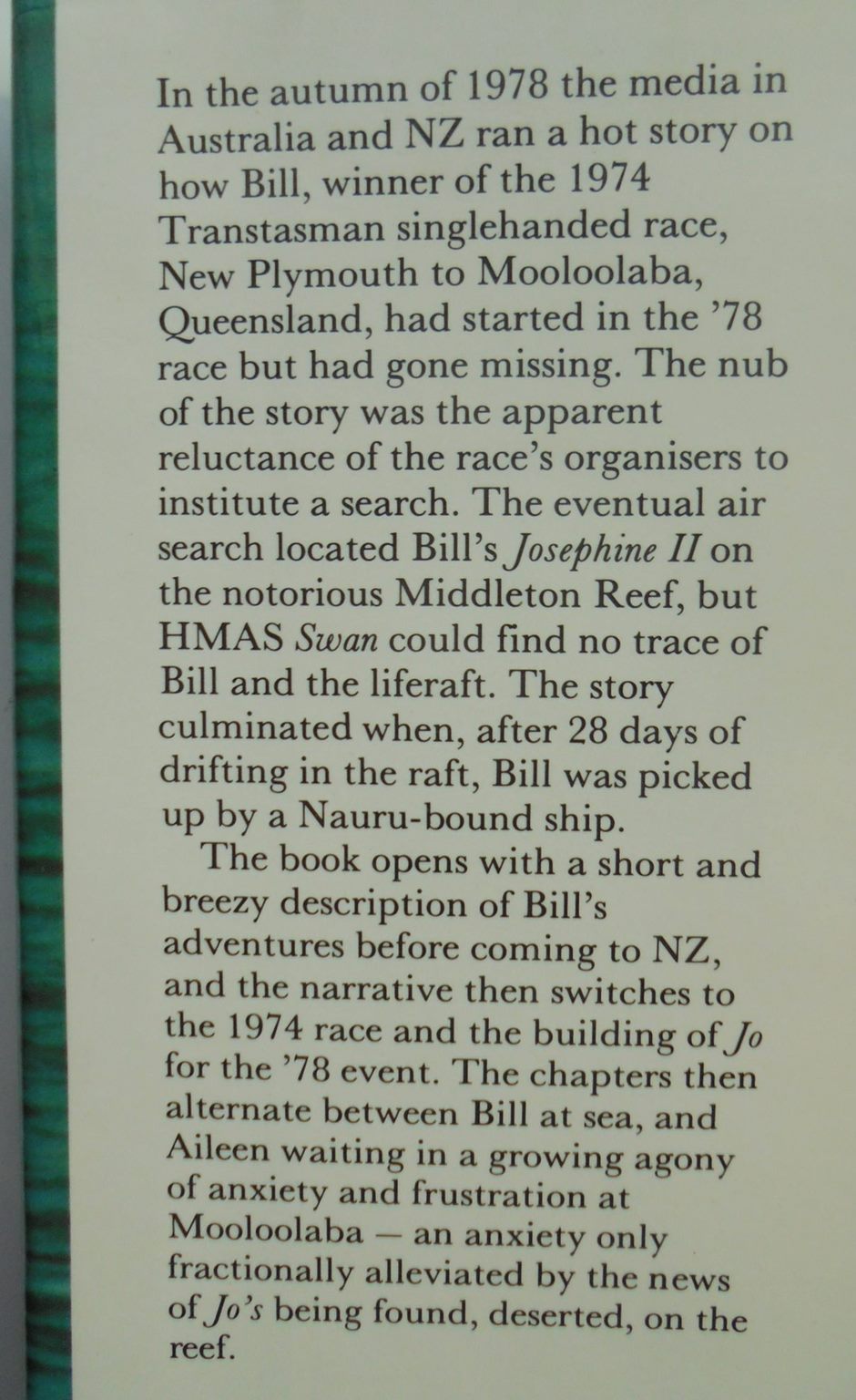 Shipwreck on Middleton Reef The Story of a Tasman Survivor By Bill Belcher.