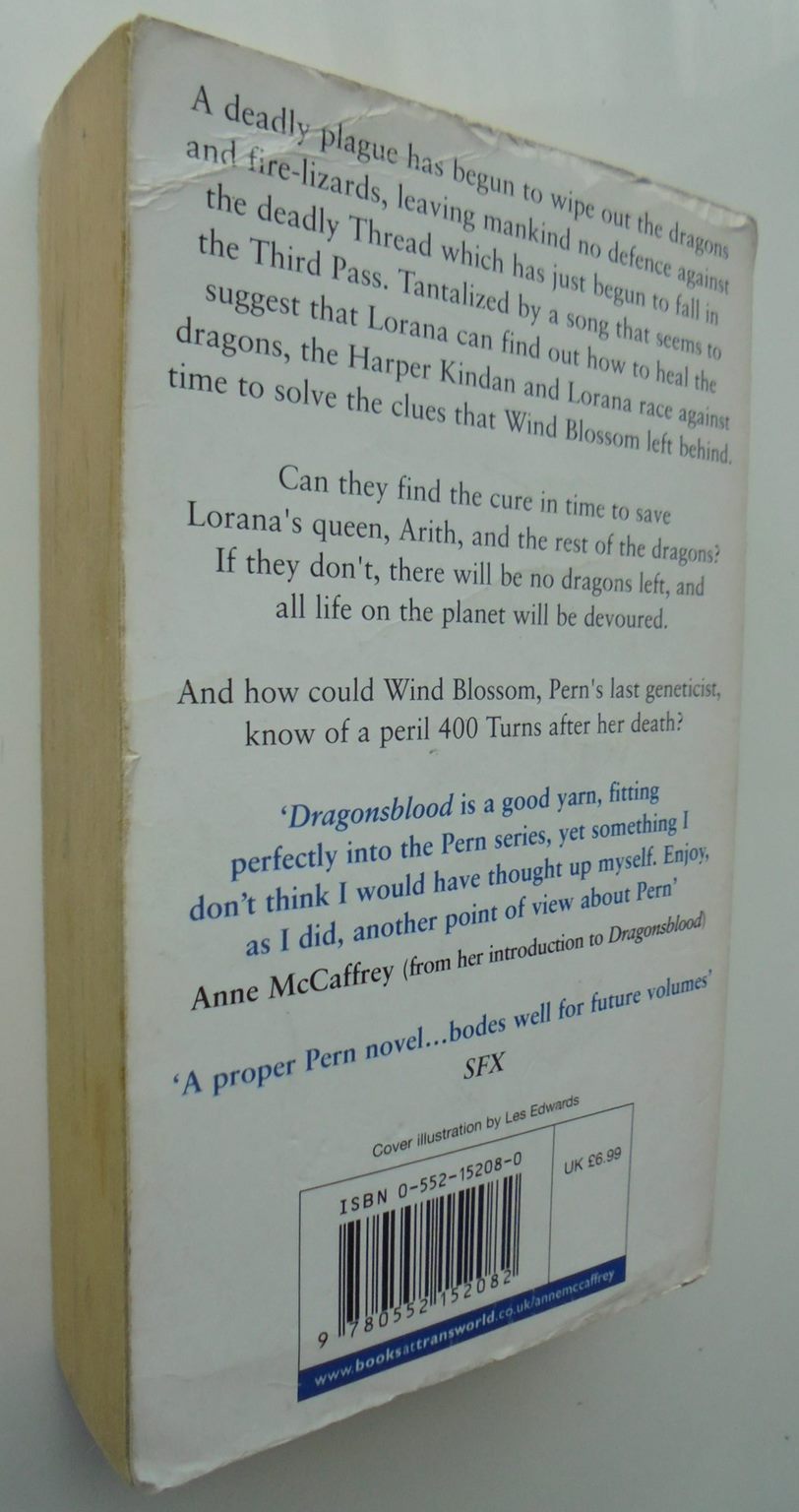 The Chronicles Of Pern First Fall. By McCaffrey, Anne. Dragonsblood (2 books)