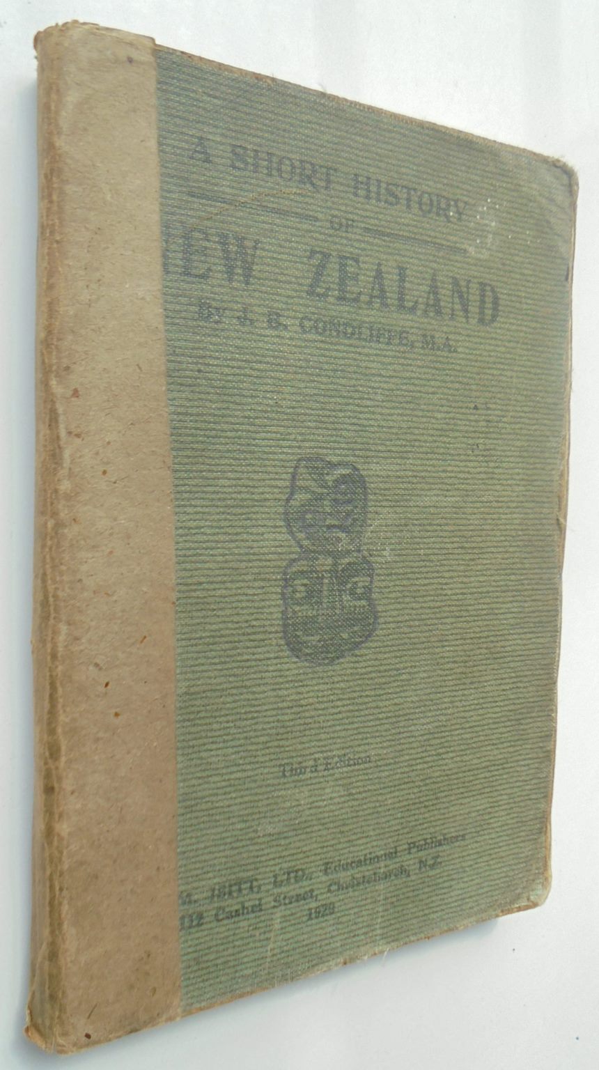 Two books. Every Place in New Zealand The New Zealand Index (1936). A Short history of NZ.