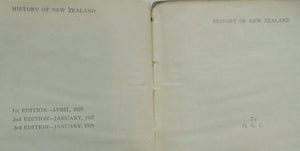 Two books. Every Place in New Zealand The New Zealand Index (1936). A Short history of NZ.