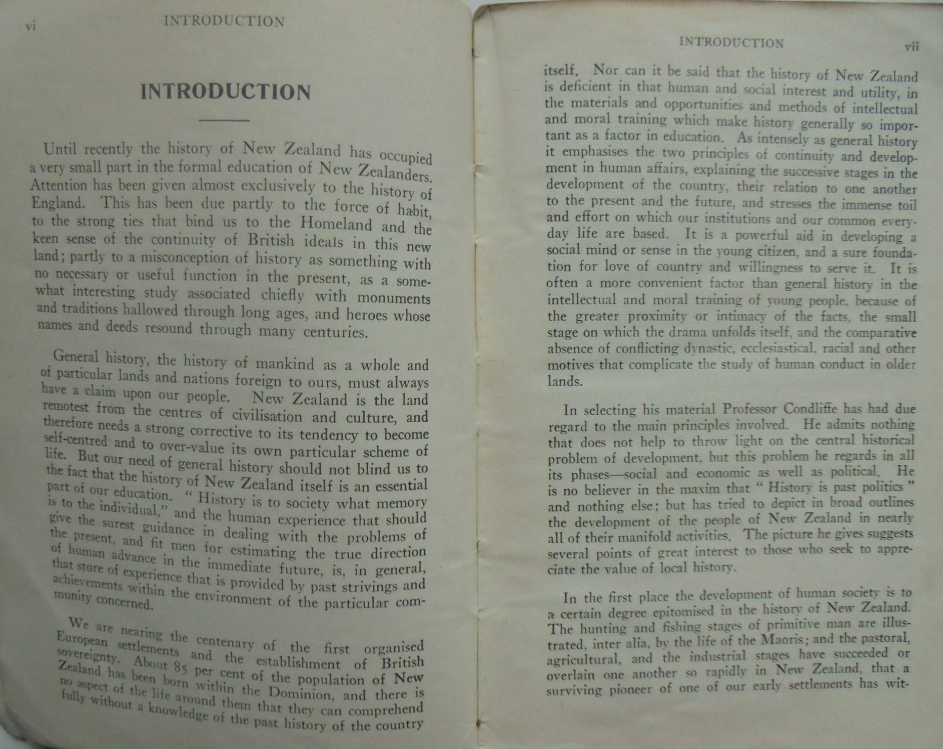 Two books. Every Place in New Zealand The New Zealand Index (1936). A Short history of NZ.