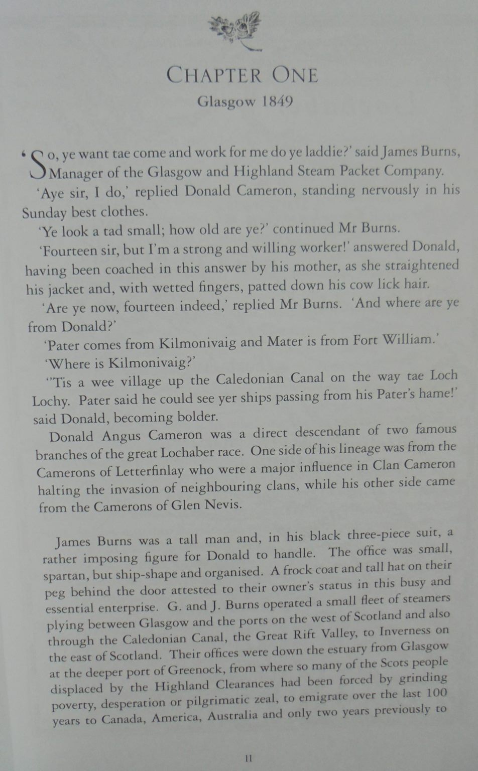 Camerons of the Glen. by Donald Offwood (SIGNED)