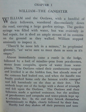 William The Gangster. By Richmal Crompton (1950) 1st edition