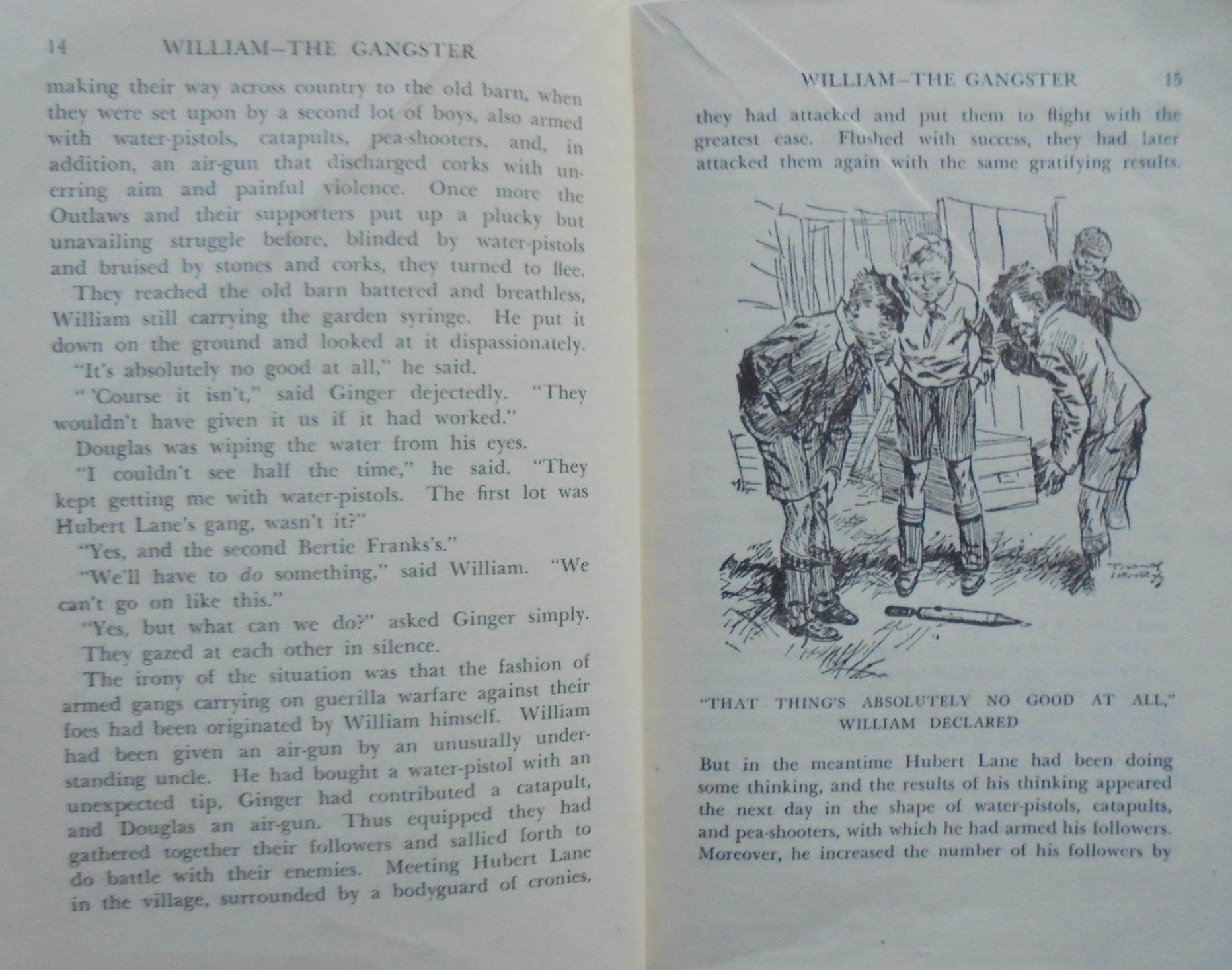 William The Gangster. By Richmal Crompton (1950) 1st edition