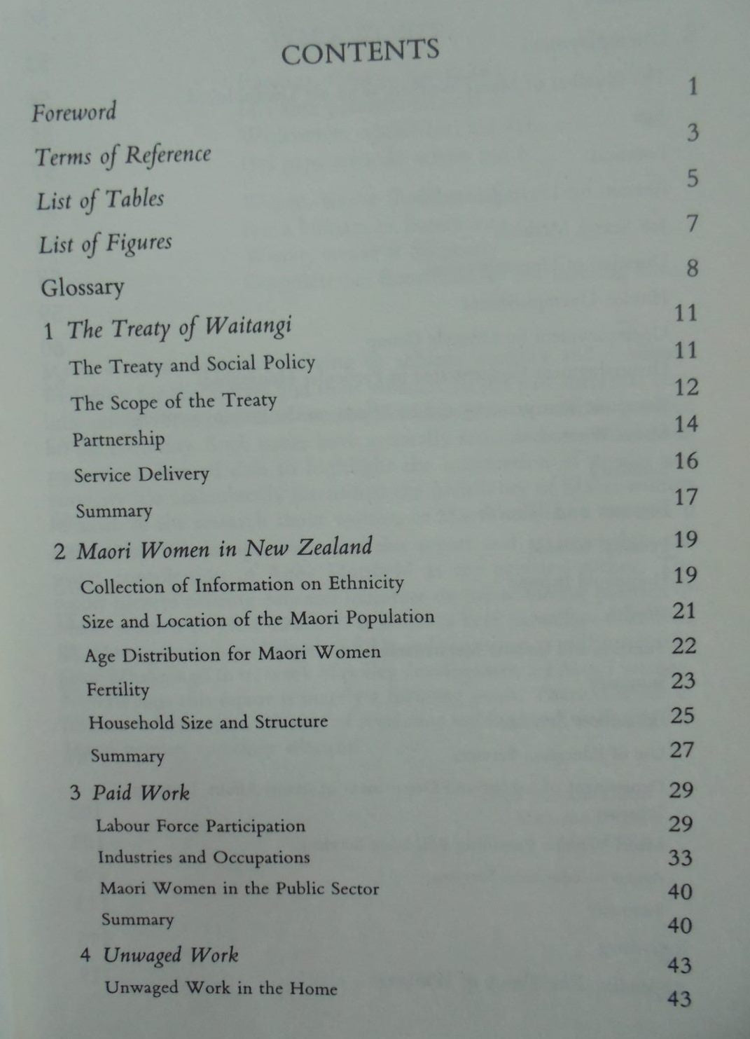 Maori women in the economy: A preliminary review of the economic position of Maori women in New Zealand by Horsfield, A. K