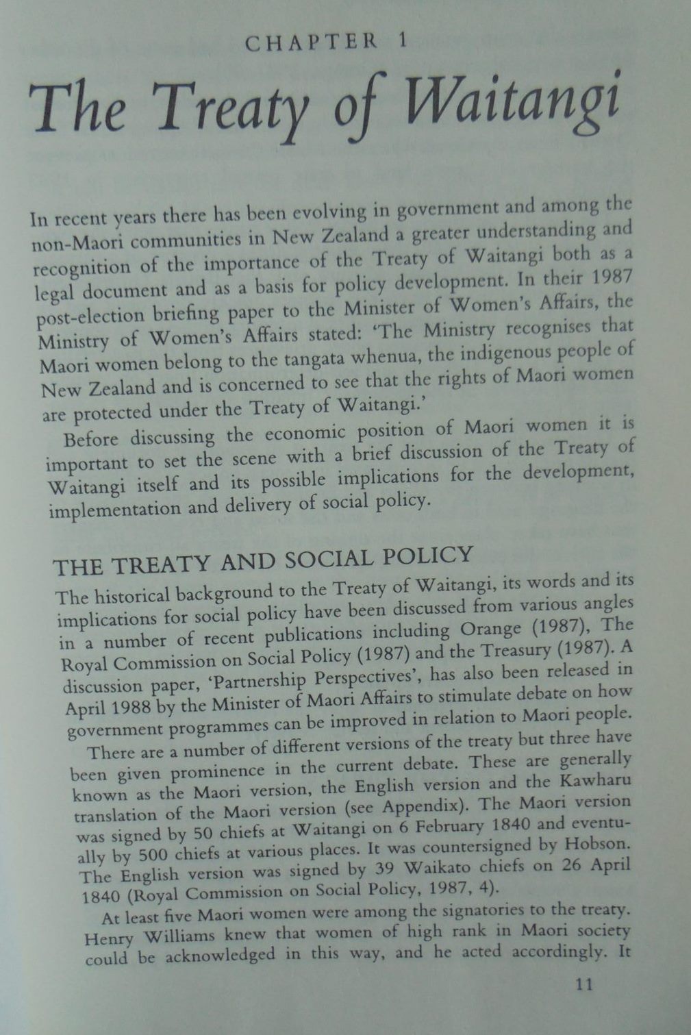 Maori women in the economy: A preliminary review of the economic position of Maori women in New Zealand by Horsfield, A. K