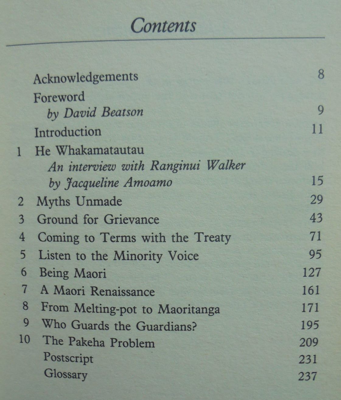 Ranginui Walker. Nga Tau Tohetohe: Years of Anger