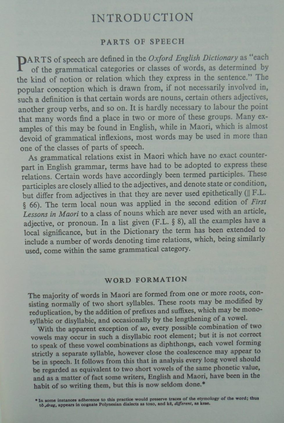 A Dictionary of the Maori Language by Herbert W Williams