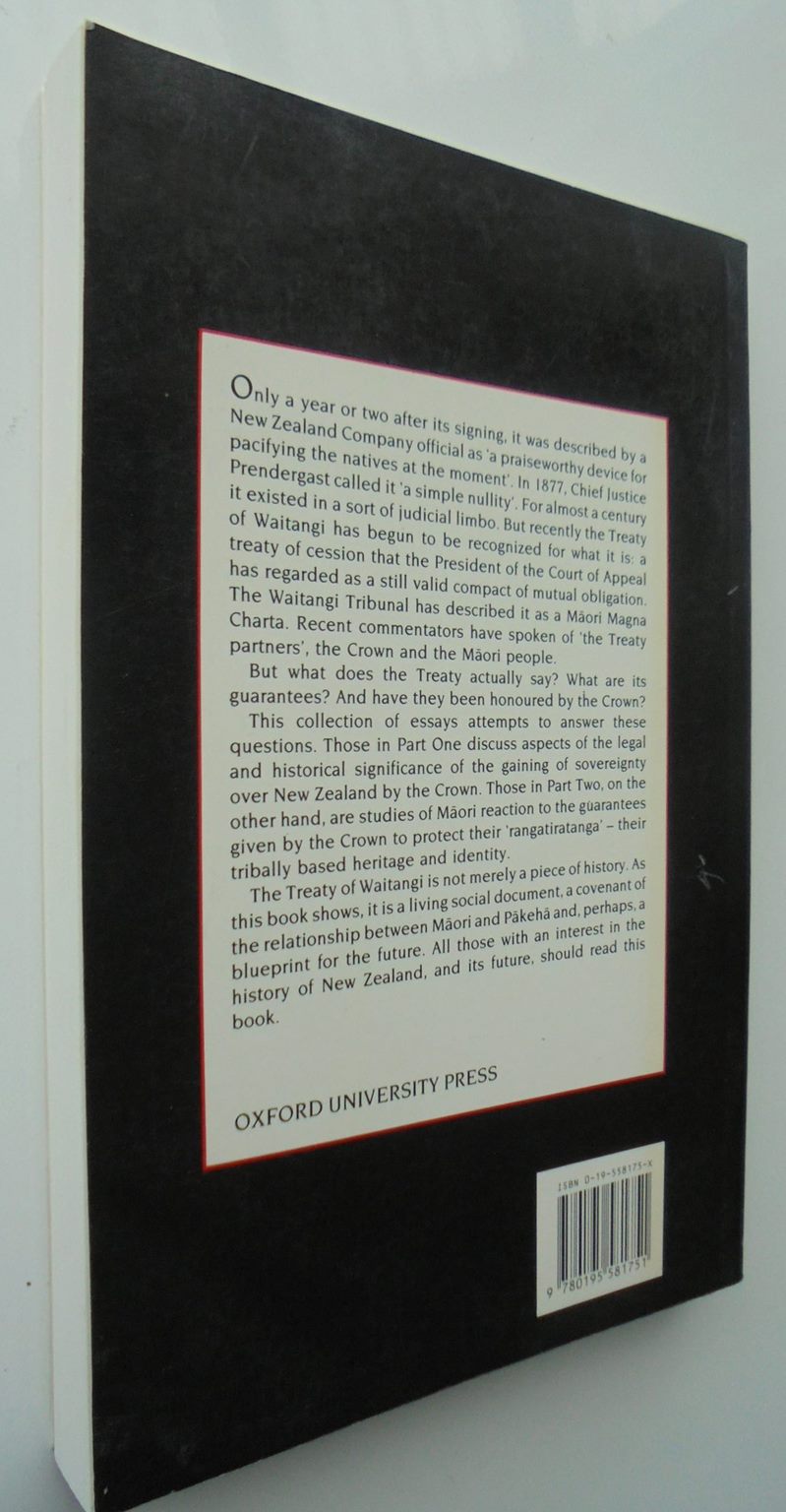 Waitangi Maori and Pakeha Perspectives on the Treaty of Waitangi By Ian Hugh Kawharu.