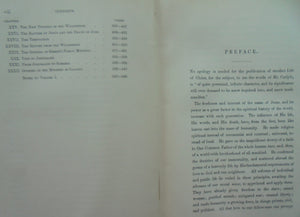 The Life and Words of Christ. 2 Volume Set By Cunningham Geikie.