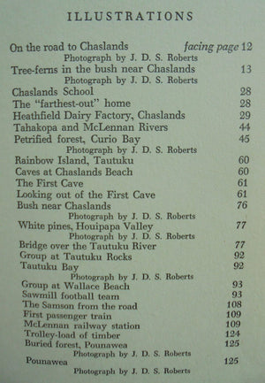 Chaslands Pioneering Days in Southern New Zealand by G.E. Dewar.