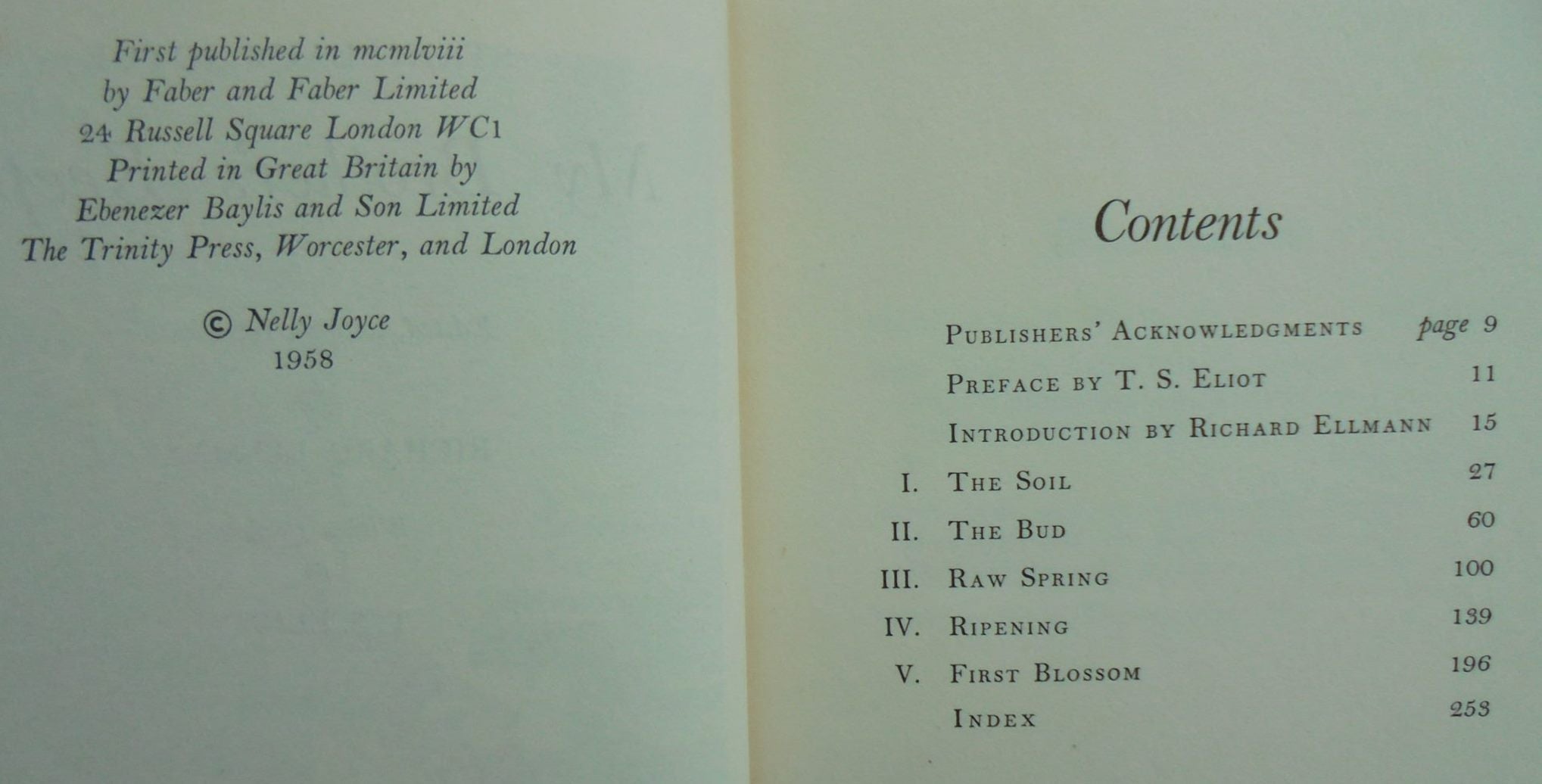 My Brother's Keeper by Stanislaus Joyce. 1958, First Edition.