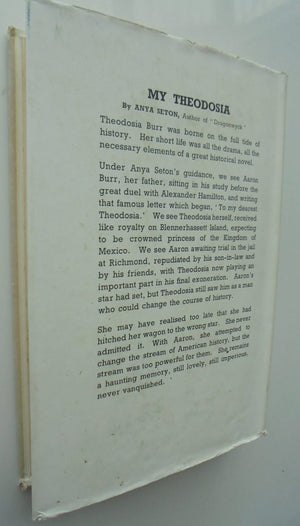 My Theodosia. First Edition (1945) By Anya Seton