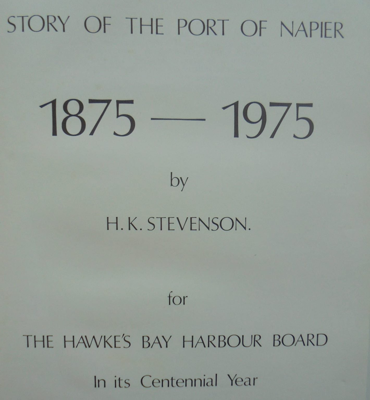 Port and People' plus Supplement. 2 Volume set by H K, and Jock Stevenson.