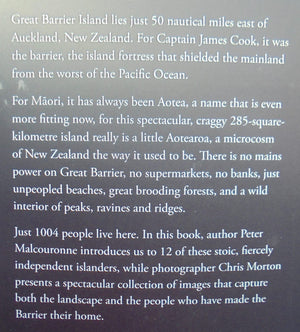 Aotea Great Barrier: Land and People BY Chris Morton, Peter Malcouronne.