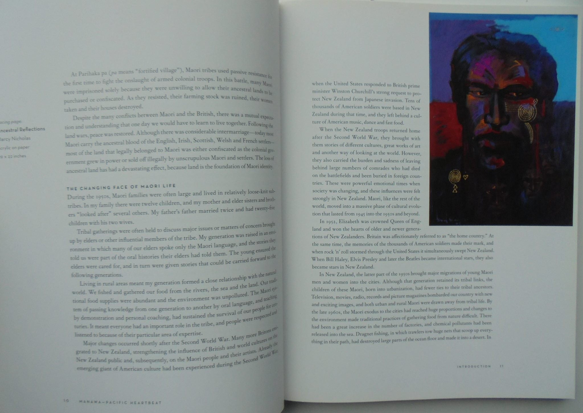 Manawa Pacific Heartbeat - A Celebration of Contemporary Maori and Pacific Northwest Coast Art By Nigel Reading, Gary Wyatt.