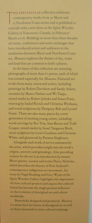 Manawa Pacific Heartbeat - A Celebration of Contemporary Maori and Pacific Northwest Coast Art By Nigel Reading, Gary Wyatt.