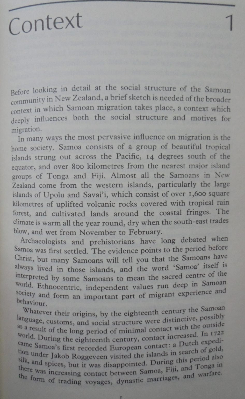 Emerging Pluralism: The Samoan Community in NZ. PITT, DAVID & MACPHERSON, CLUNY