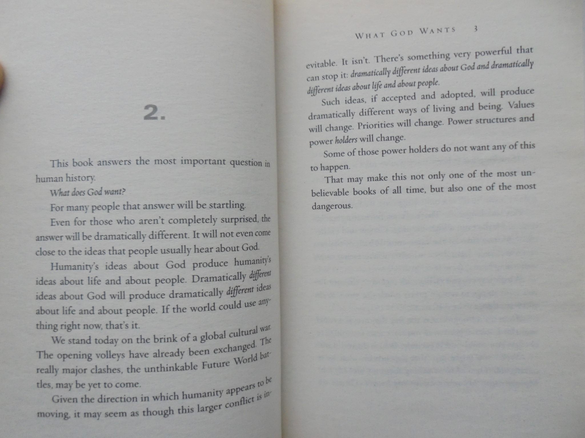 Conversations with God - Book 1 & 2. What God Wants. 3 books By Neale Donald Walsch