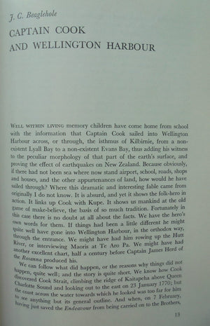 Wellington Prospect; Survey of a city 1840-1970 By MCLEOD, N L + FARLAND, B H Drawings by Roger Harrison.