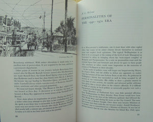 Wellington Prospect; Survey of a city 1840-1970 By MCLEOD, N L + FARLAND, B H Drawings by Roger Harrison.