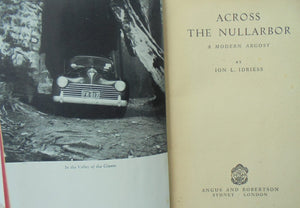 Across the Nullarbor: A Modern Argosy. By Ion L Idriess (1953)