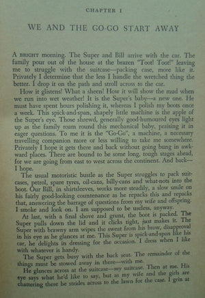 Across the Nullarbor: A Modern Argosy. By Ion L Idriess (1953)