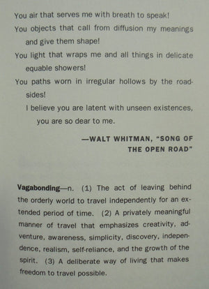 Vagabonding: An Uncommon Guide to the Art of Long-Term World Travel by Potts, Rolf