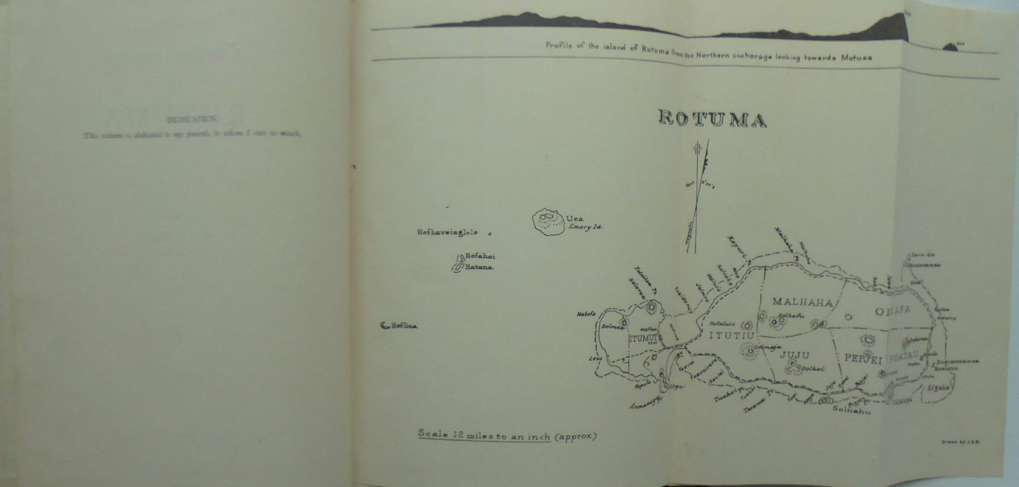 Rotuman Book A Short History of Rotuma by W.J.E. Eason. 1951, First Edition, VERY S ...