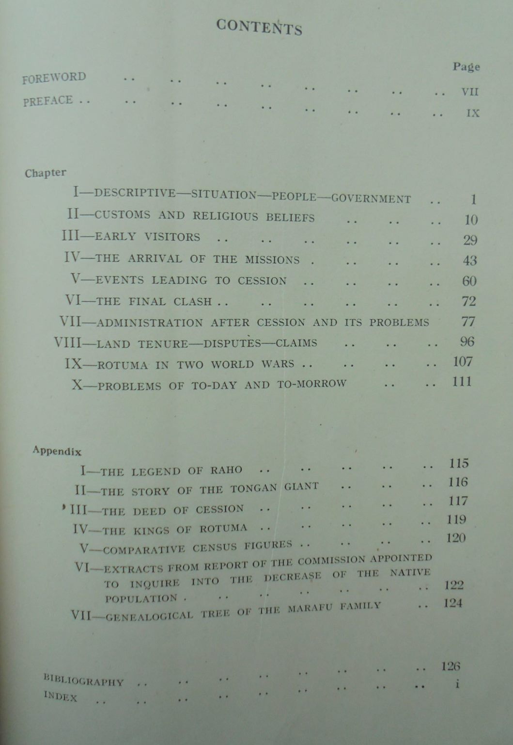 A Short History of Rotuma by W.J.E. Eason. 1951, First Edition, VERY SCARCE.