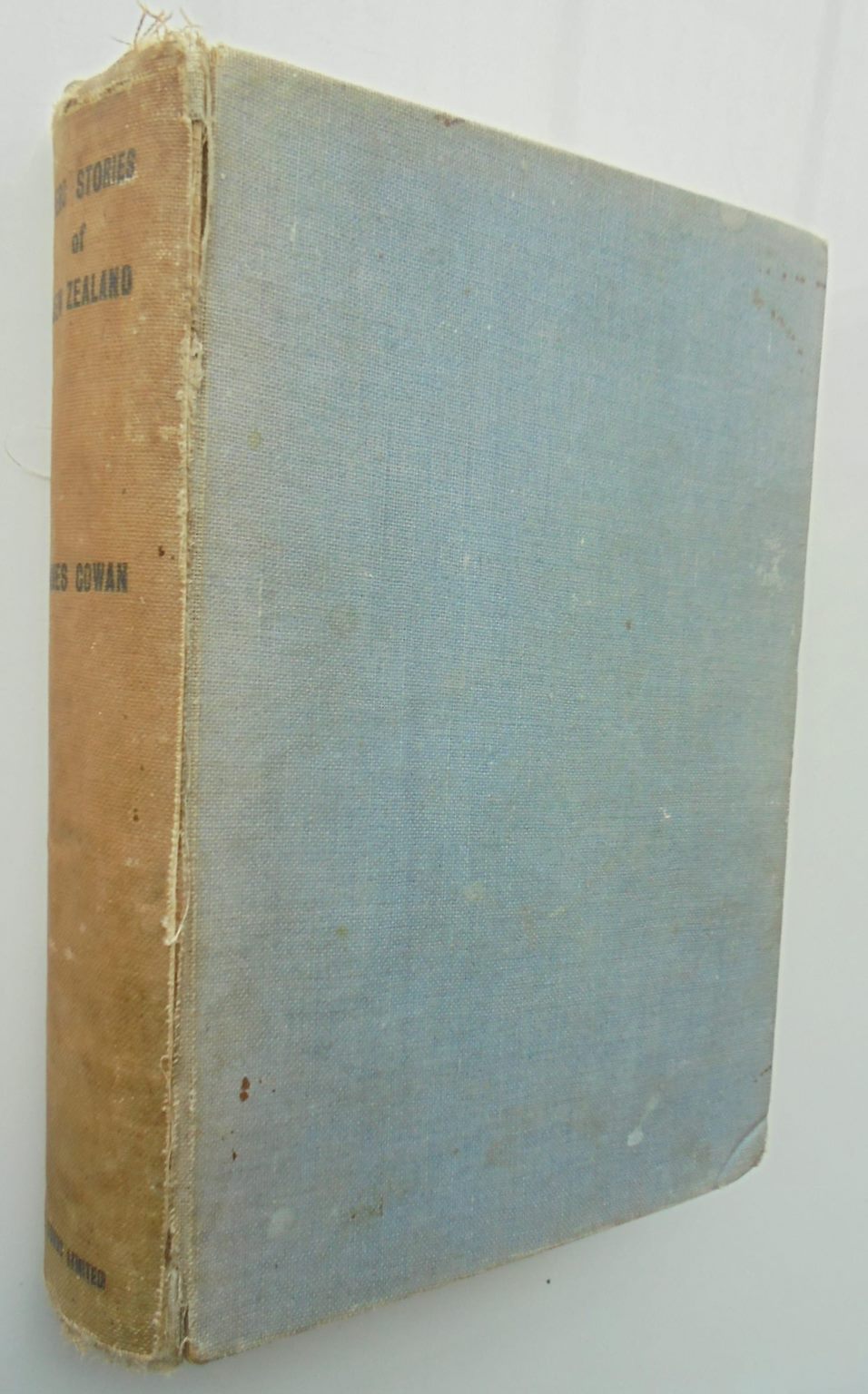 Hero Stories of New Zealand. 1935 First Edition SCARCE by James Cowan.