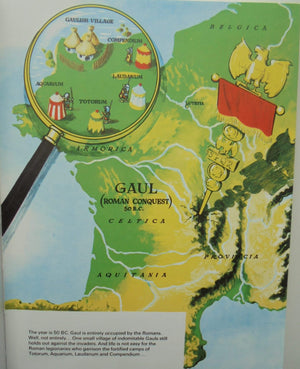 Travels with Asterix By Goscinny & Uderzo. 4 books in 1, contains Asterix in: Switzerland; Spain; Britain; Corsica.