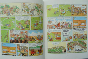 Travels with Asterix By Goscinny & Uderzo. 4 books in 1, contains Asterix in: Switzerland; Spain; Britain; Corsica.