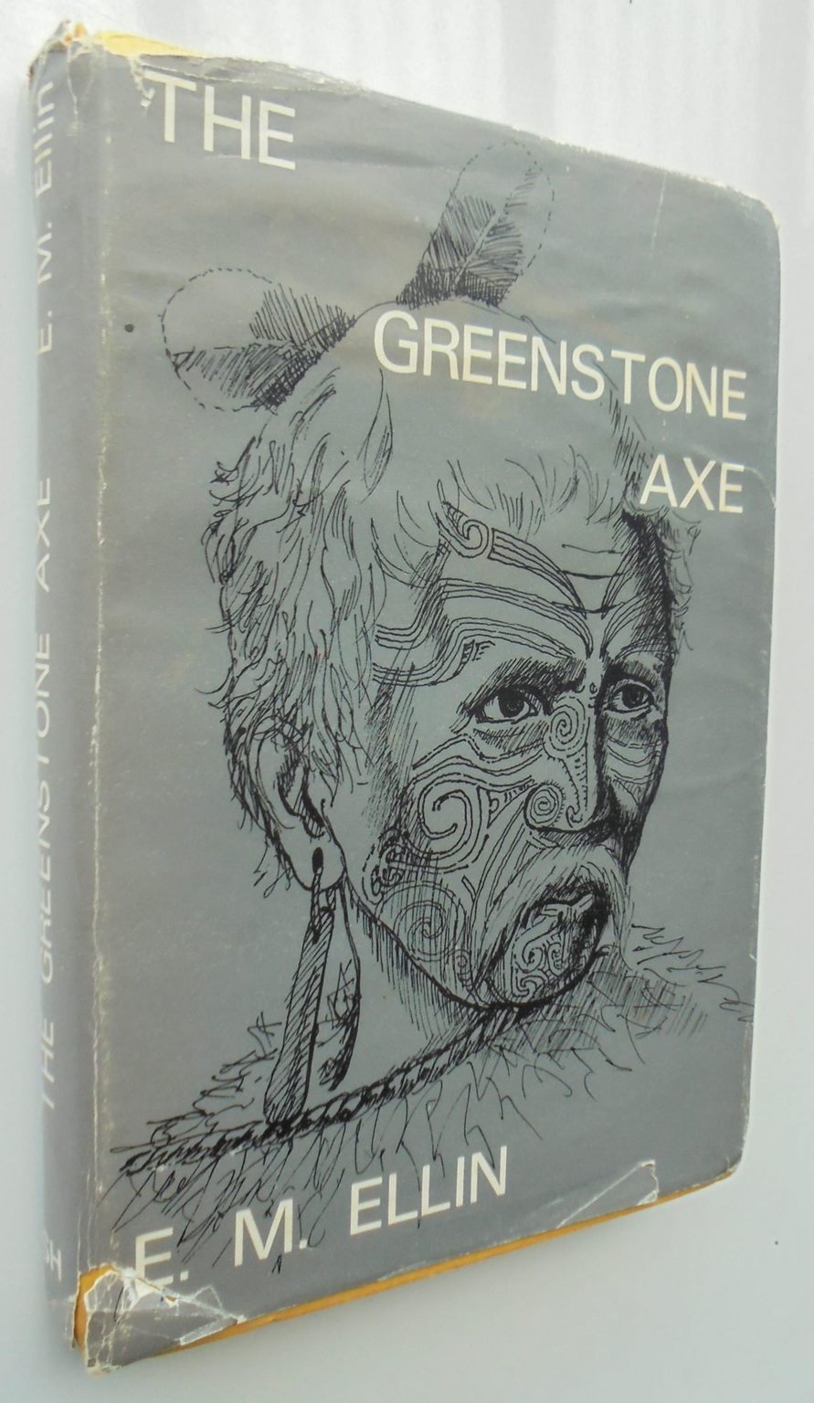 The Greenstone Axe by E. M. Ellin. 1975, First Edition. VERY SCARCE.