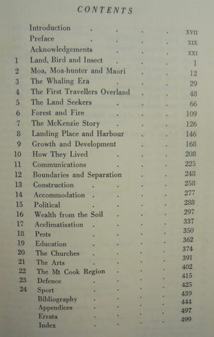 South Canterbury, A Record of Settlement.