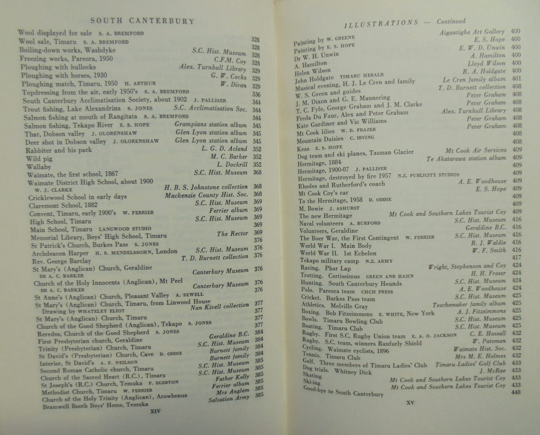 South Canterbury, A Record of Settlement.