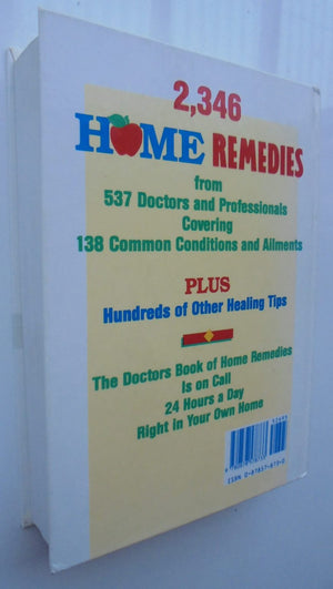 The Doctor's Book of Home Remedies: Thousands of Tips and Techniques Anyone Can Use to Heal Everyday Health Problems by Editors Of Prevention Magazine Health Books